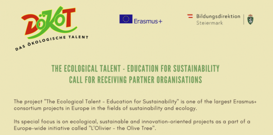 Poziv za partnerstvo u području održivosti, ekologije i inovacije
