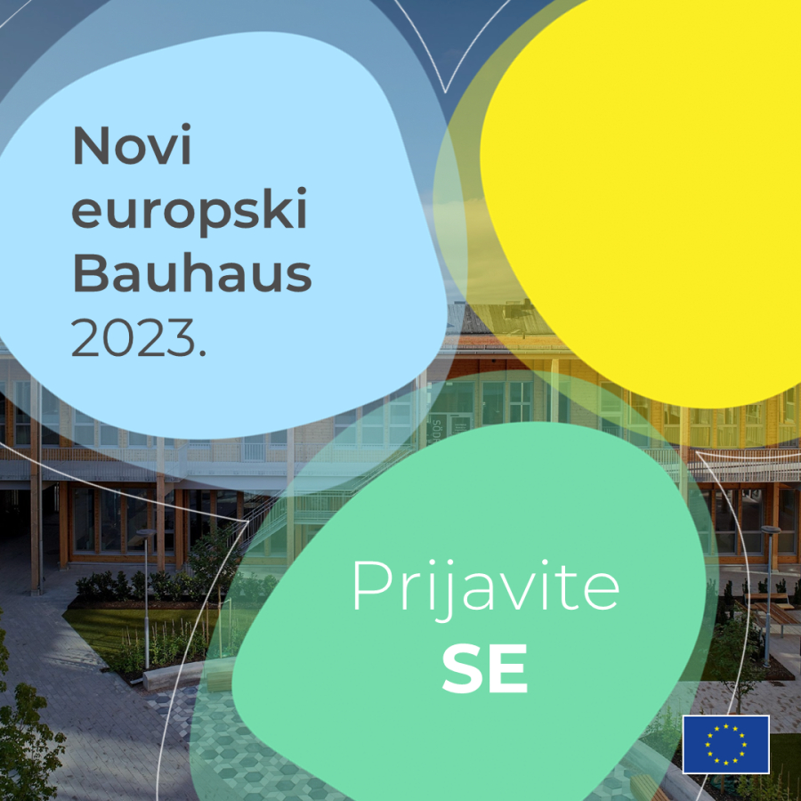 Poziv na podnošenje prijava za nagrade za novi europski Bauhaus 2023.