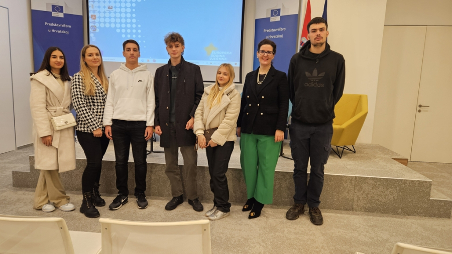 Zadarski srednjoškolci sudjelovali na događanja “Moj EU glas!“ u Zagrebu